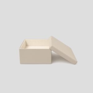 Coffret Cadeau Vide Rectangulaire Beige