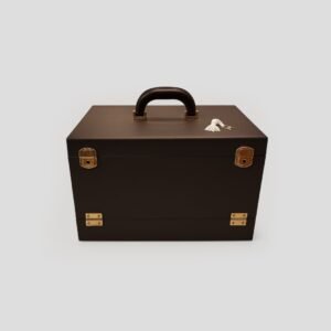 Coffret en cuir