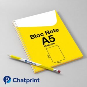 Bloc note spirale A5