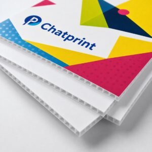 Panneau publicitaire polypro