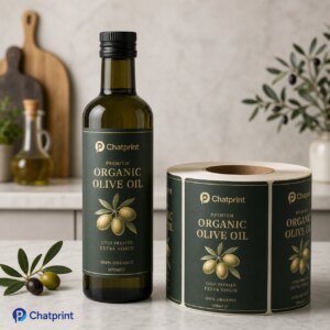 Étiquettes en rouleau papier adhésif | Impression Premium