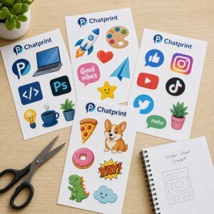 Stickers En Planche | Impression Premium