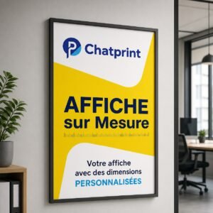 Affiche Sur Mesure | Papier Couché | Impression Haute Définition