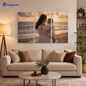Multi-tableau en toile 1 photo divisé