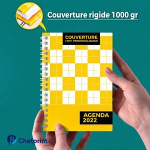 Bloc note couverture rigide