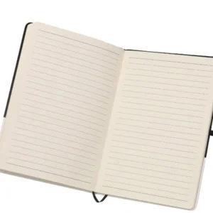 Bloc-notes A5 bi-couleur avec élastique