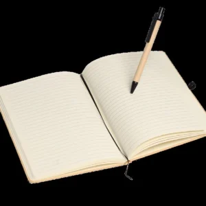 Bloc-notes A5 en papier avec stylo