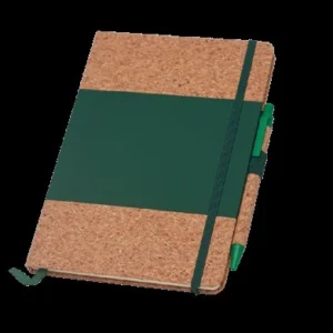 Bloc-notes A5 liège avec stylo