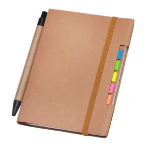 Bloc-notes A6 post-it avec stylo