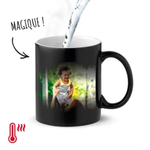 Mug porcelaine magique mat