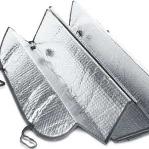 Pare soleil de voiture en aluminium argenté