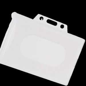 Porte-badge en plastique rigide