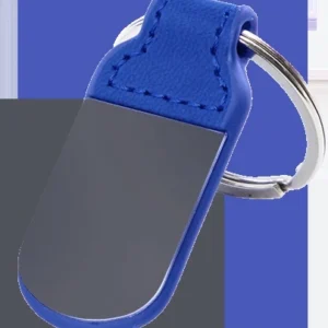 Porte-clés en simili cuir