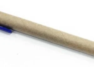 Stylo écologique en carton tactile