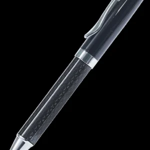 Stylo en metal carbon