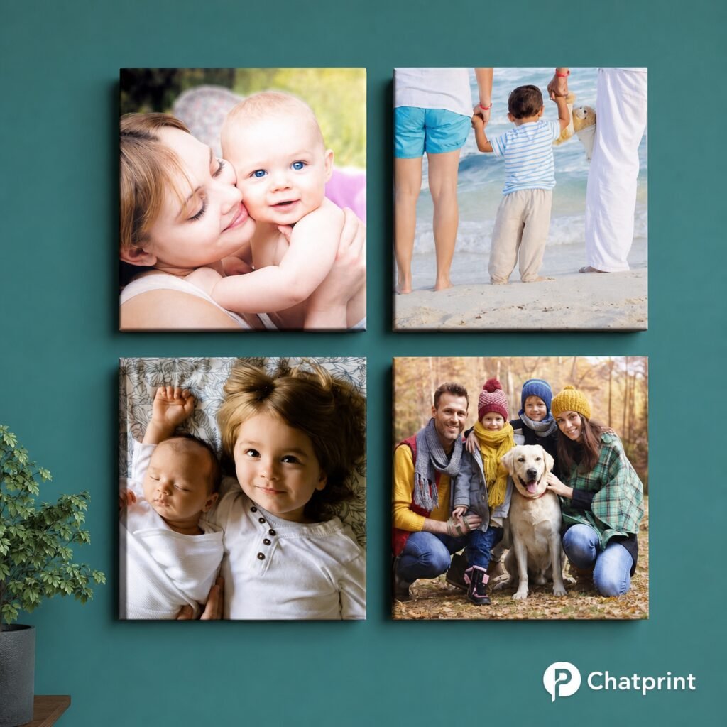 Tableau photo sur toile personnalisé Chatprint