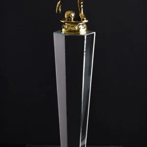 Trophée foot doré