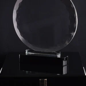 Trophée VIP rond avec motifs